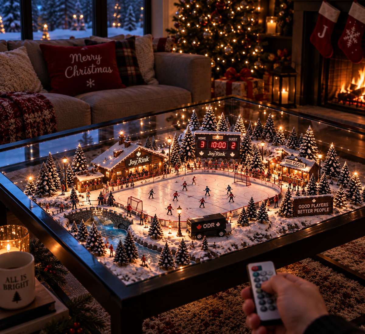 Joy Rink™The Holiday Hockey Table